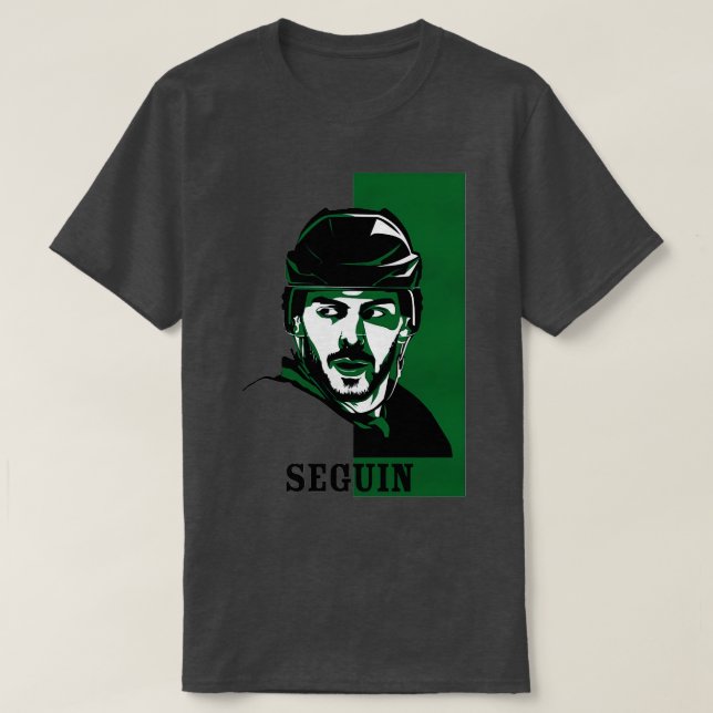 Tyler Seguin Dallas Vector TShirt (Design Front)