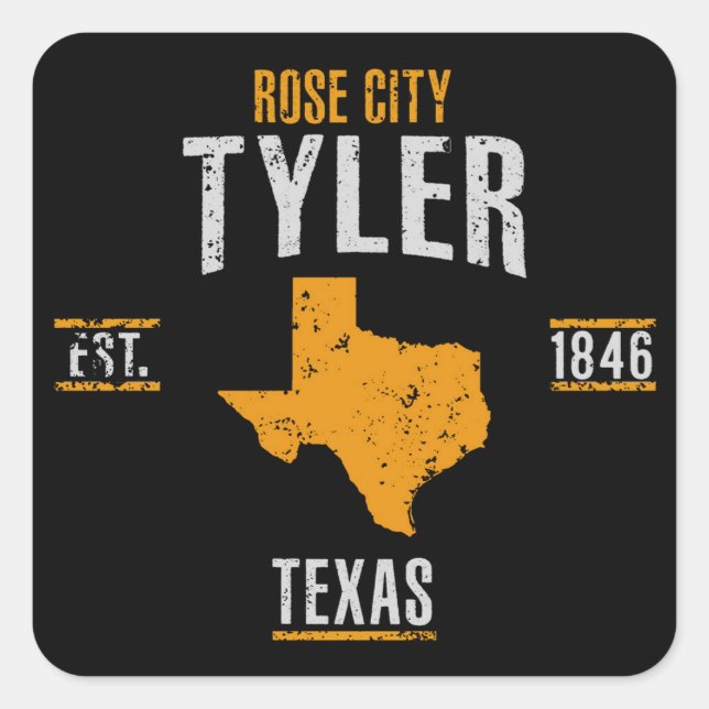 Tyler Square Sticker (Front)