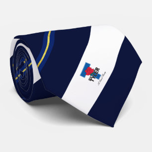 Tyler (Texas) city flag Neck Tie