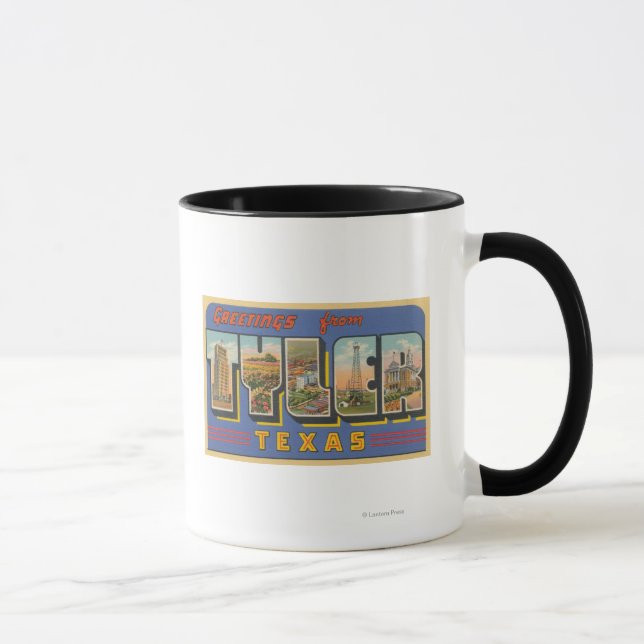 Tyler, TexasLarge Letter ScenesTyler, TX Mug (Right)