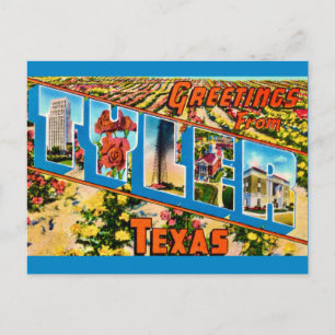 Tyler TX Postcard
