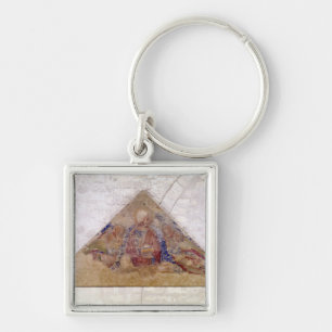 Tympanum depicting the Saviour Blessing, 1341 Key Ring