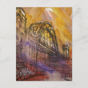 Tyne Bridge Newcastle Postcard