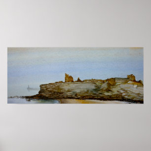 Tynemouth Castle and  Priory, Tynemouth Print