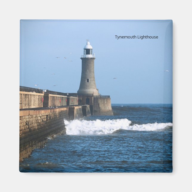 Tynemouth Lighthouse Magnet (Front)