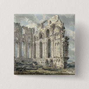Tynemouth Priory, Northumberland, c.1792-93 (w/c o 15 Cm Square Badge