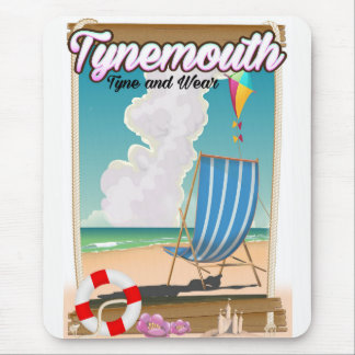 Tynemouth Tyne and Wear, Travel poster Mouse Pad