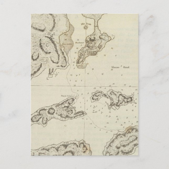 Typa, Macao, China Postcard (Front)
