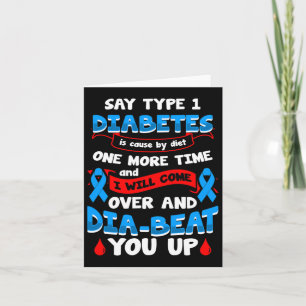 Type 1 Diabetes Awareness 1  Card