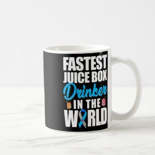 Type 1 Diabetes Awareness Fastest Juice Box Drinke Coffee Mug