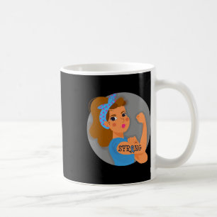 Type 1 Diabetes Awareness Strong Rosie Type 1 Diab Coffee Mug