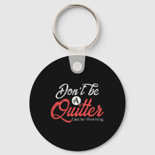 Type 1 Diabetes  Fun Diabetic Pancreas Quitter  Key Ring