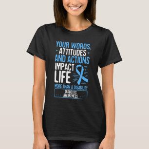Type 1 Diabetes Month Day Warrior Survivor Disease T-Shirt