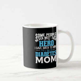 Type 1 Diabetes Mum Mother T1D Diabetic Awareness  Coffee Mug