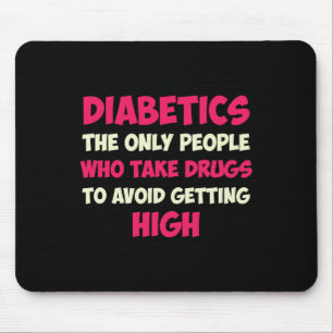 Type 1 Diabetes Mum Mother T1D Diabetic Awareness Mouse Pad