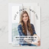 Type Arch Photo Invitation