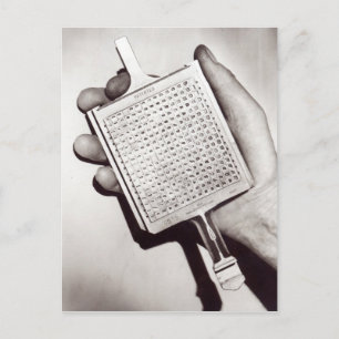 Type Blocks Postcard