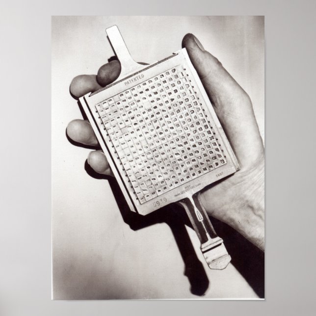 Type Blocks Poster (Front)