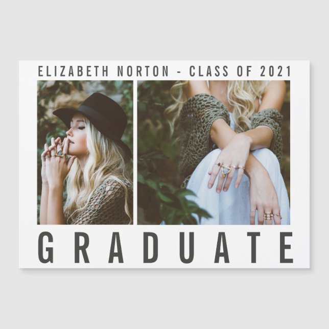 TYPE GRADUATE modern multi photo stylish (Front)