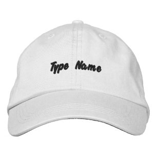 Type Name Outstanding Excellent Marvellous-Hat Embroidered Hat