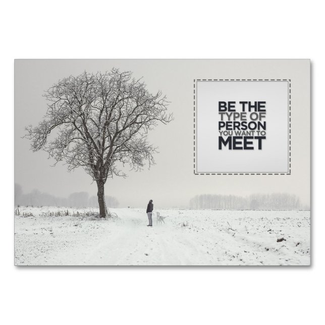 Type of Person Table Number (Front)