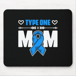 Type One Mum Diabetes Warrior Diabetic Diabetes Aw Mouse Pad