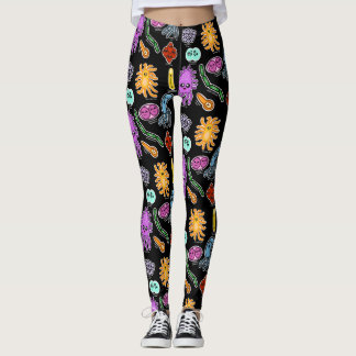 Types Of Bacteria Leggings