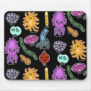 Types Of Bacteria Mouse Pad