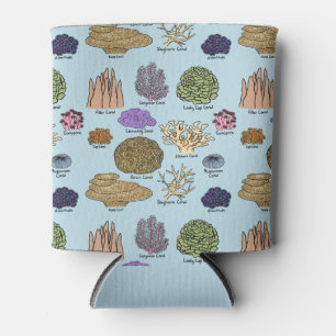 Types Of Coral Can Cooler