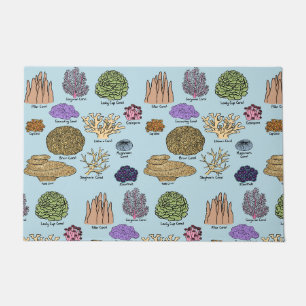 Types Of Coral Doormat
