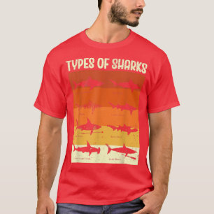 Types Of Sharks T-Shirt