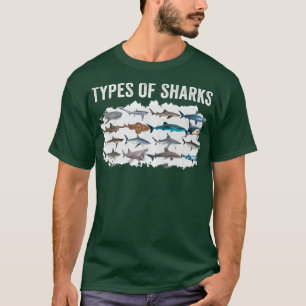 Types Of Sharks T-Shirt