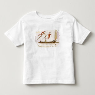 Types of shipping: a double-masted galley: section toddler T-Shirt