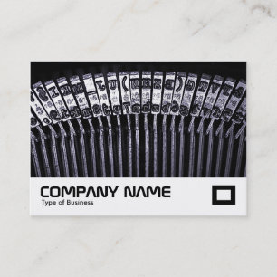 Typewriter Business Card