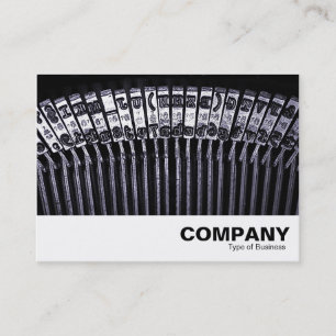 Typewriter Business Card