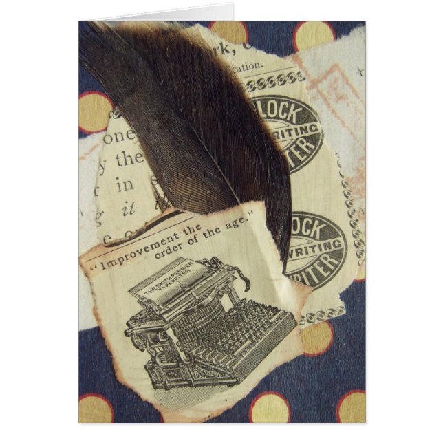 Typewriter Collage (Front)