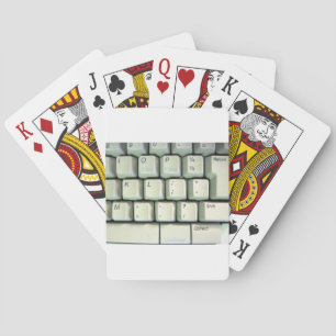Typewriter Keyboard Playing Cards