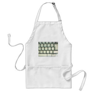 Typewriter Keyboard Standard Apron