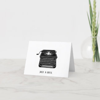 Typewriter Notecards