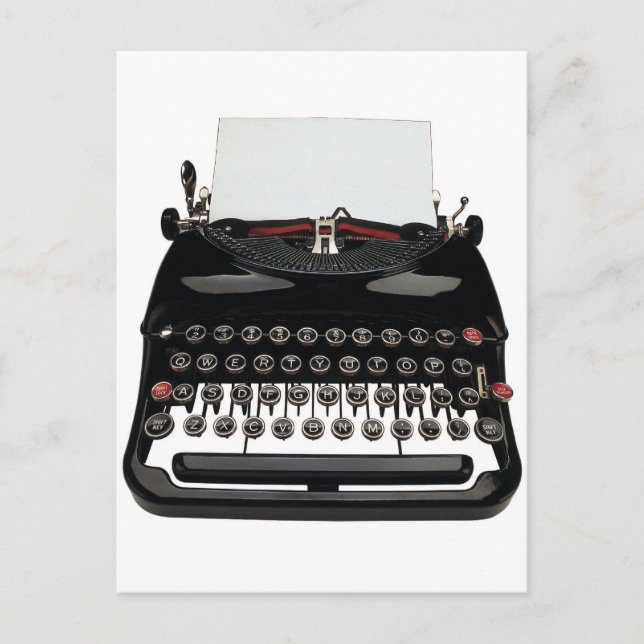 Typewriter Postcards (Front)