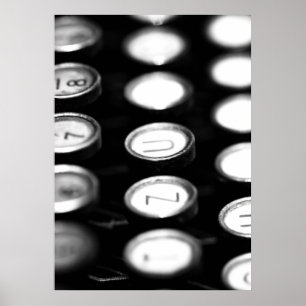 typewriter poster