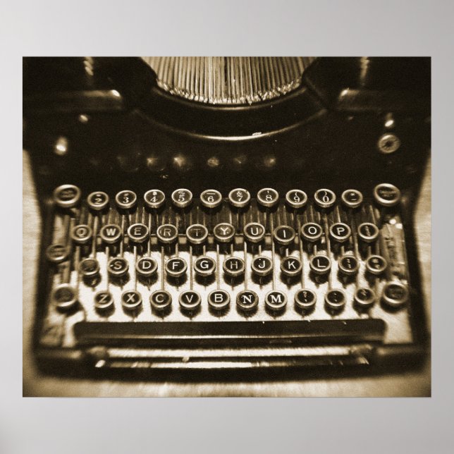 Typewriter Poster (Front)