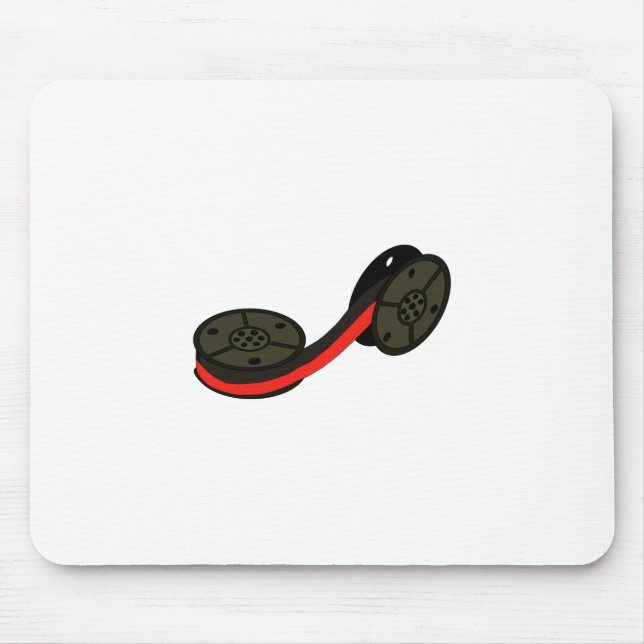 Typewriter Ribbon Mouse Pad (Front)