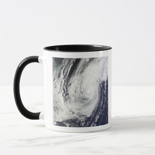 Typhoon Chaba over the Ryukyu Islands, Japan Mug (Left)