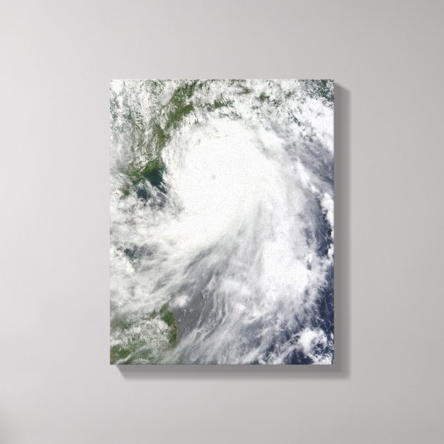 Typhoon Chanthu Canvas Print (Front)