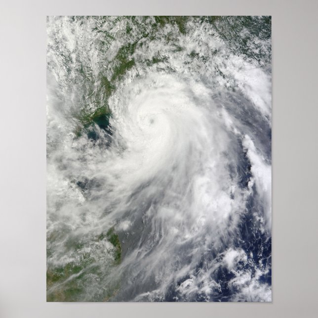 Typhoon Chanthu Poster (Front)