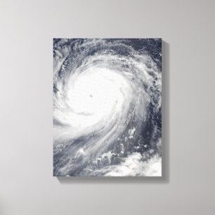 Typhoon Choi-wan west of the Mariana Islands Canvas Print
