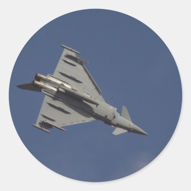 Typhoon Classic Round Sticker (Front)