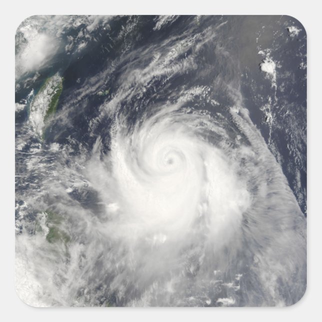 Typhoon Ewiniar Square Sticker (Front)