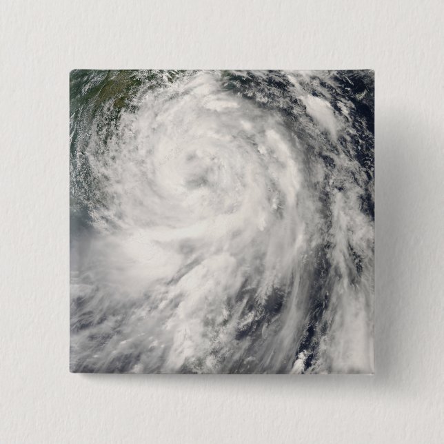 Typhoon Fung-wong 15 Cm Square Badge (Front)